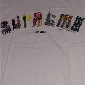 supreme new york city t shirt